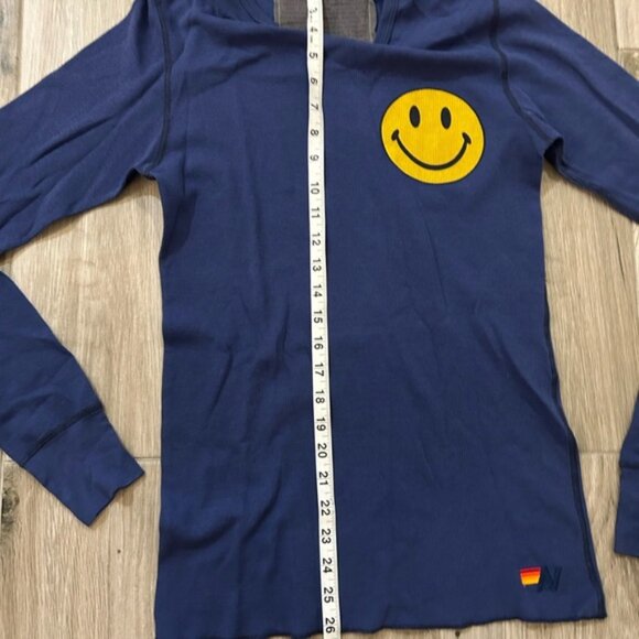 Aviator Nation Navy Blue long sleeve - Picture 4 of 5